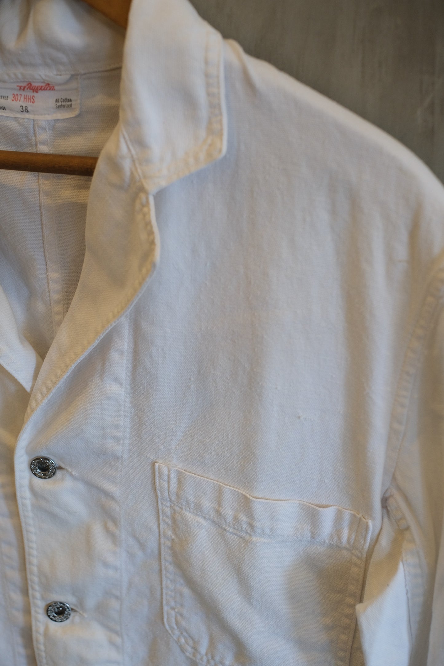 1950’s White Angelica Chore Coat