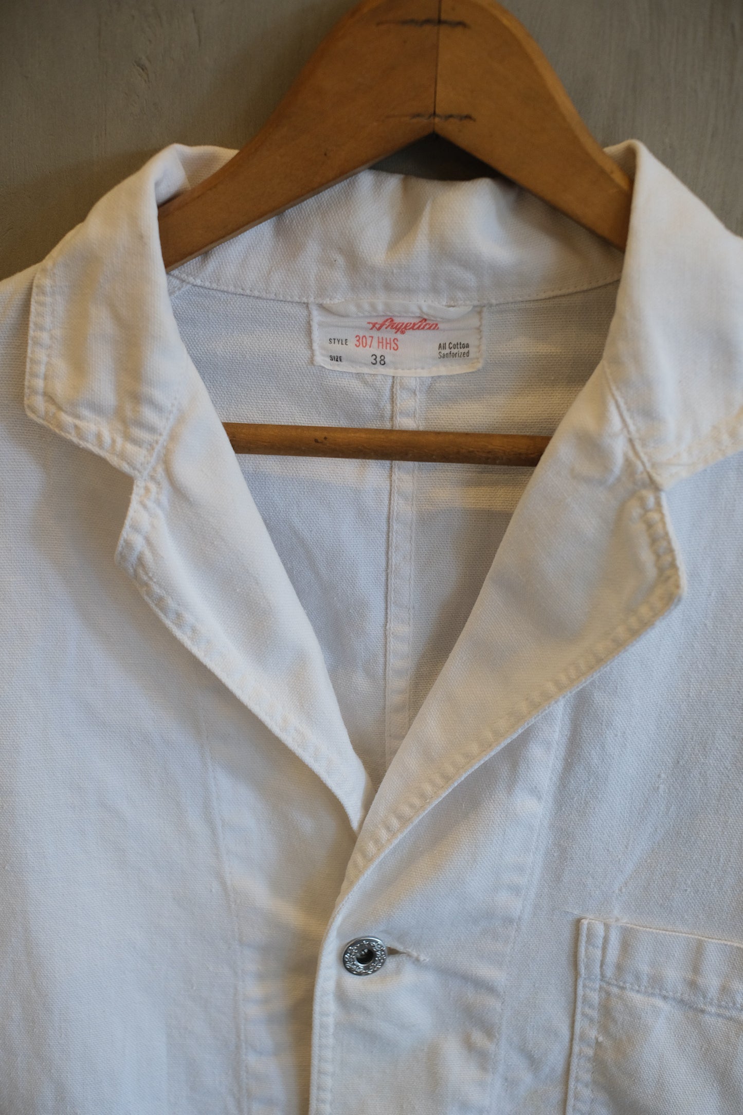 1950’s White Angelica Chore Coat