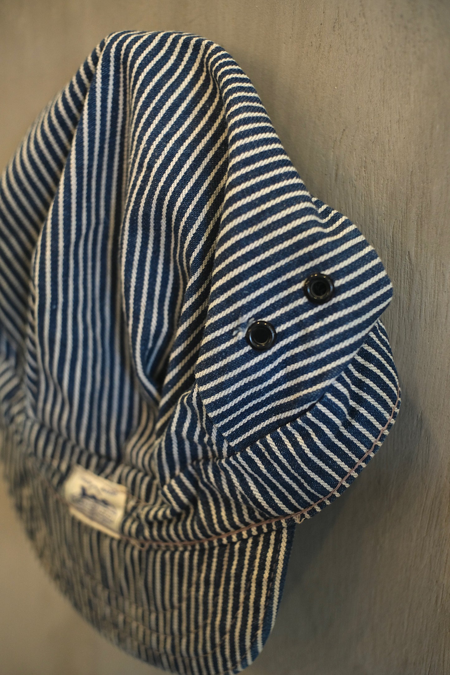 1940’s-1950’s Lee Housemark Hickory Stripe Engineer Hat