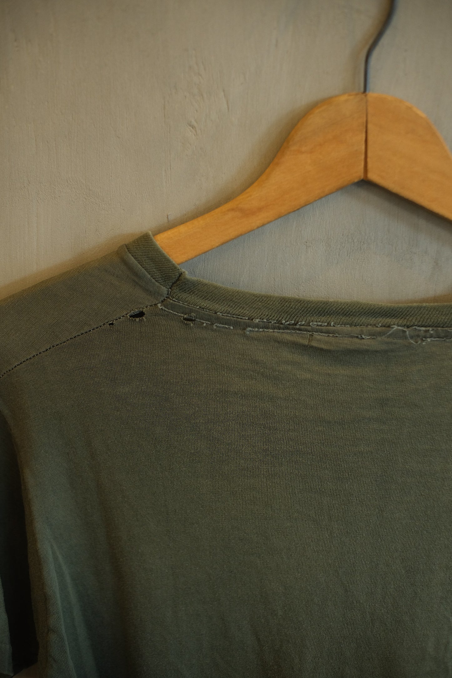 70’s Olive Green Pocket Tee