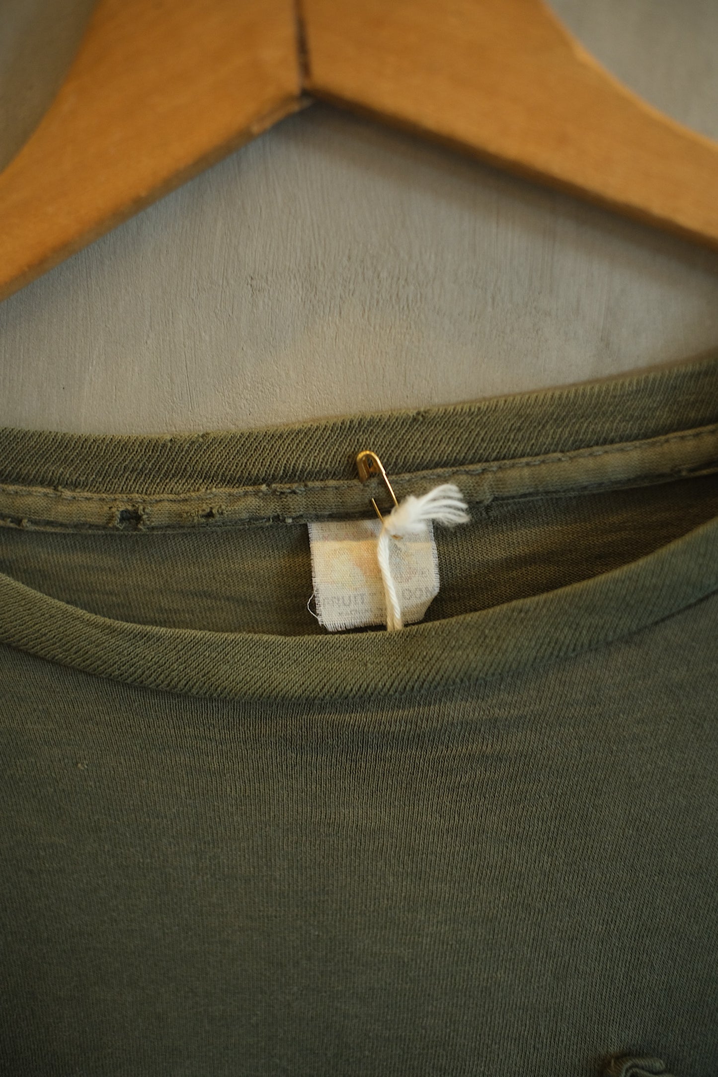 70’s Olive Green Pocket Tee