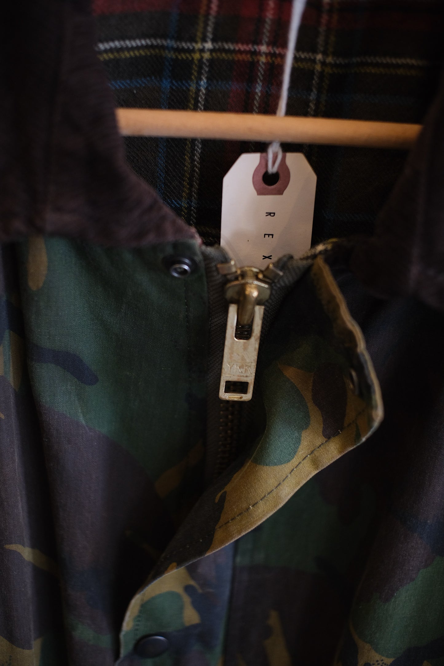 Hoggs Of Fife Waxed Cotton Camo Field Jacket
