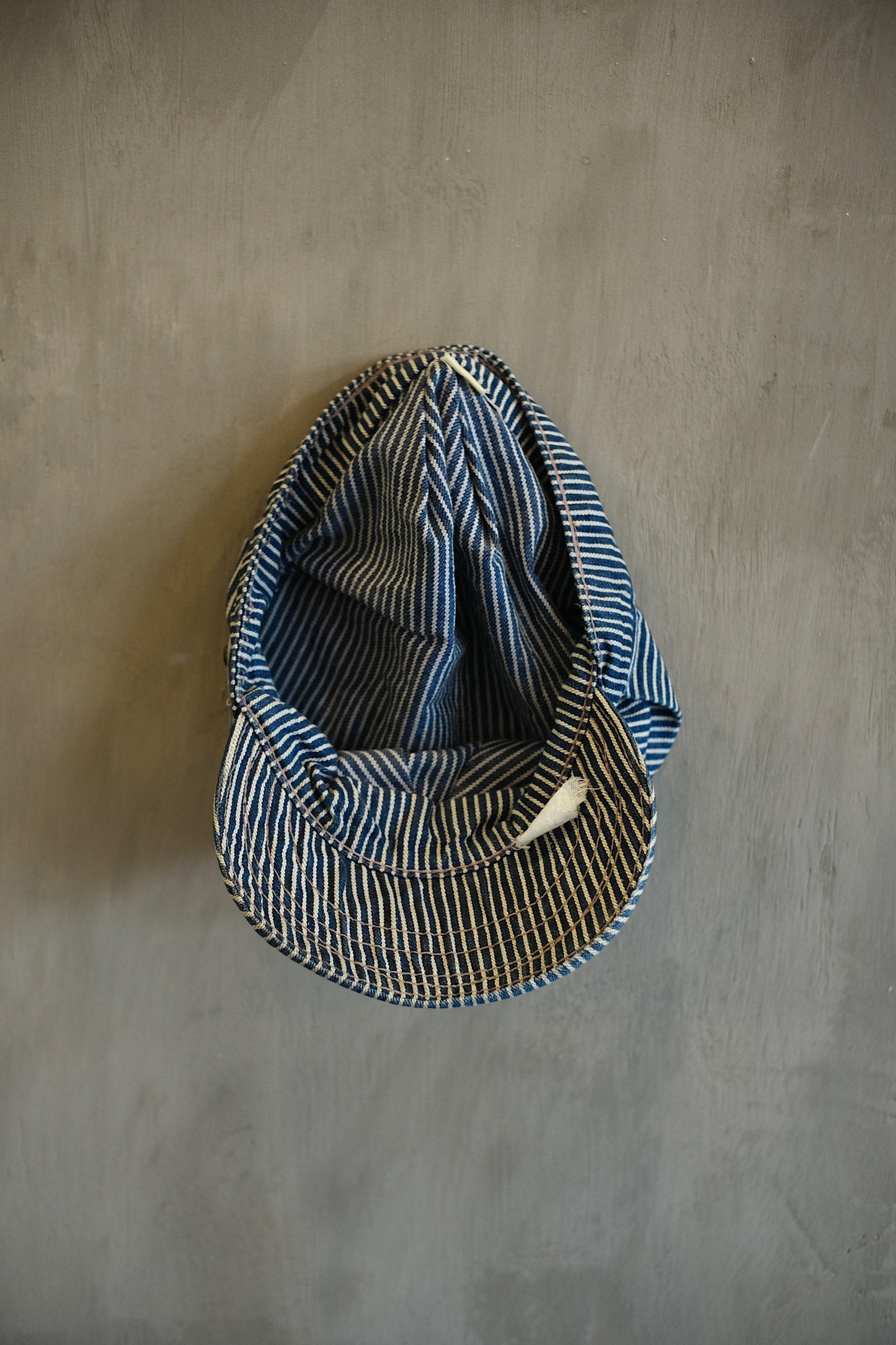 1940’s-1950’s Lee Housemark Hickory Stripe Engineer Hat