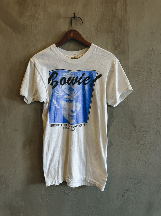 David Bowie Serious Moonlight Tee Small