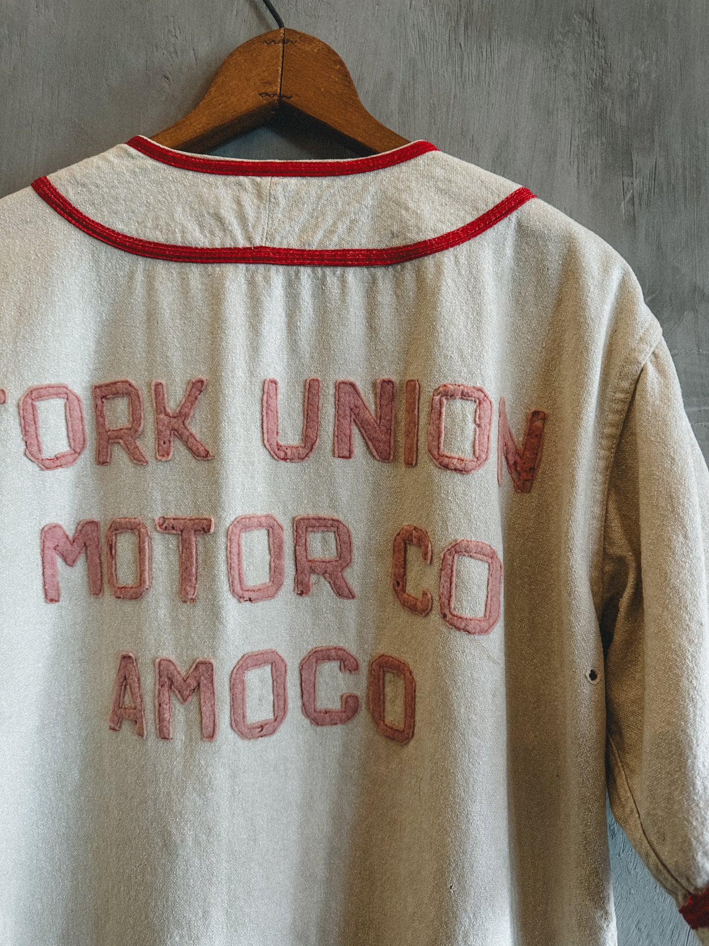 1910’s-1920’s Fork Union Motor Amoco Baseball Jersey