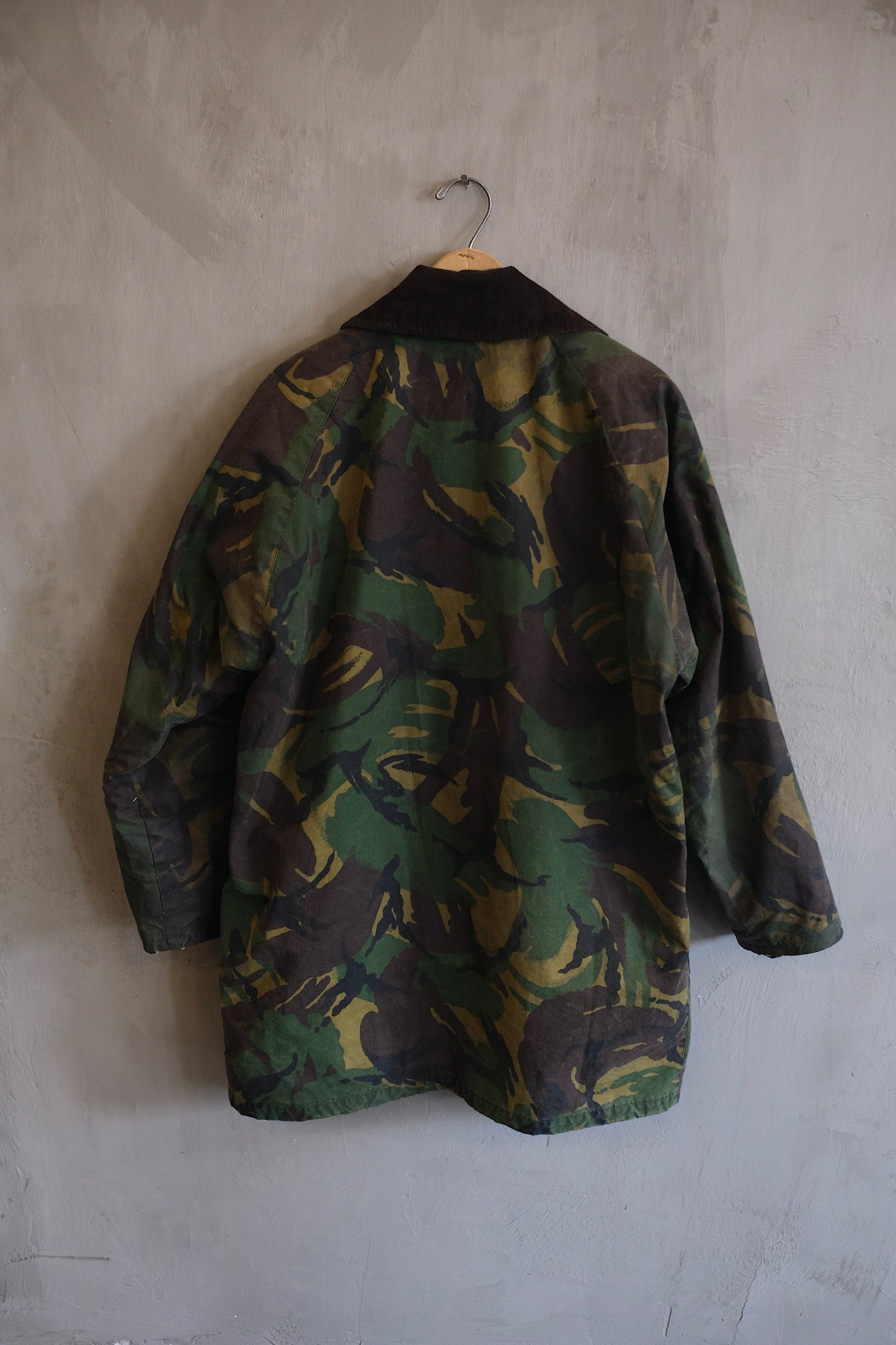 Hoggs Of Fife Waxed Cotton Camo Field Jacket