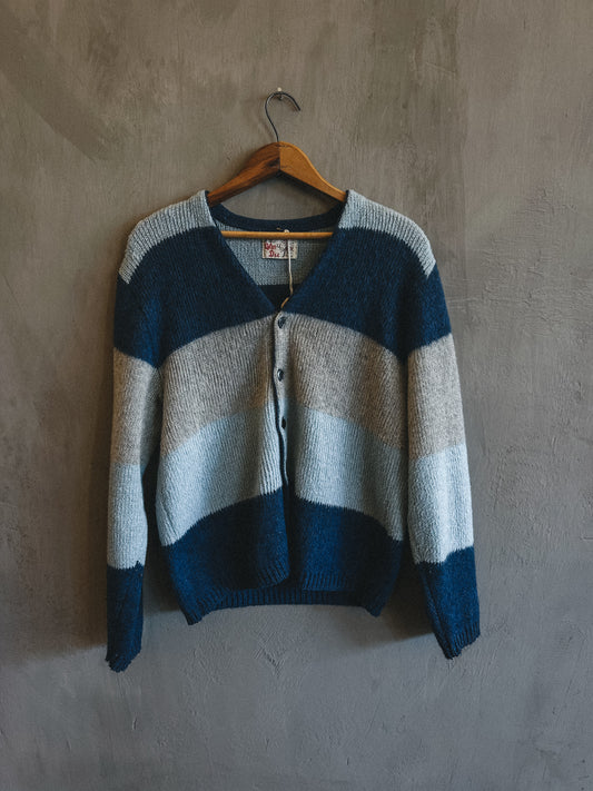 Striped Mohair Cardigan