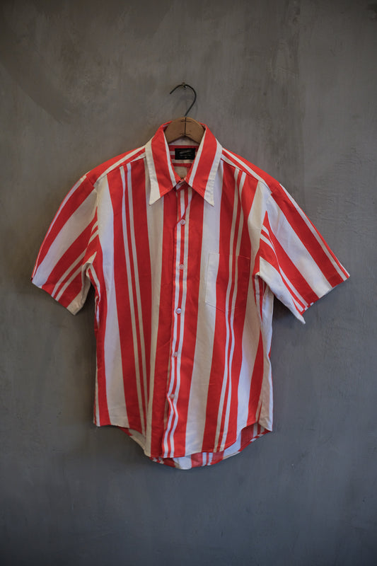60’s National Striped Oxford Shirt Deadstock