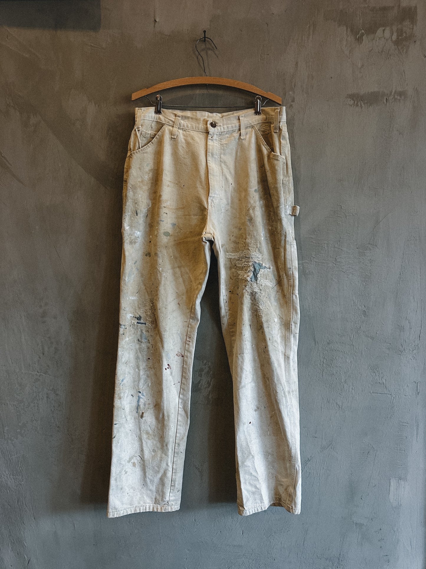 1970’s Dickies Patchwork Painter Pants Size 34