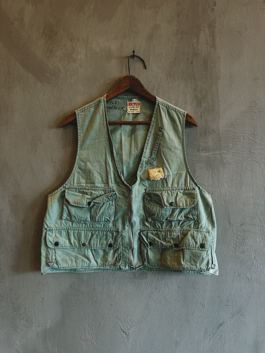 1960’s Retco Fly Fishing Vest Medium