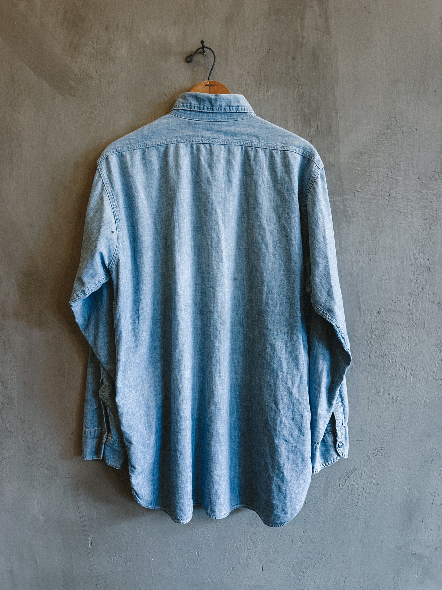 1950’s US Navy Chambray Shirt Med-Large