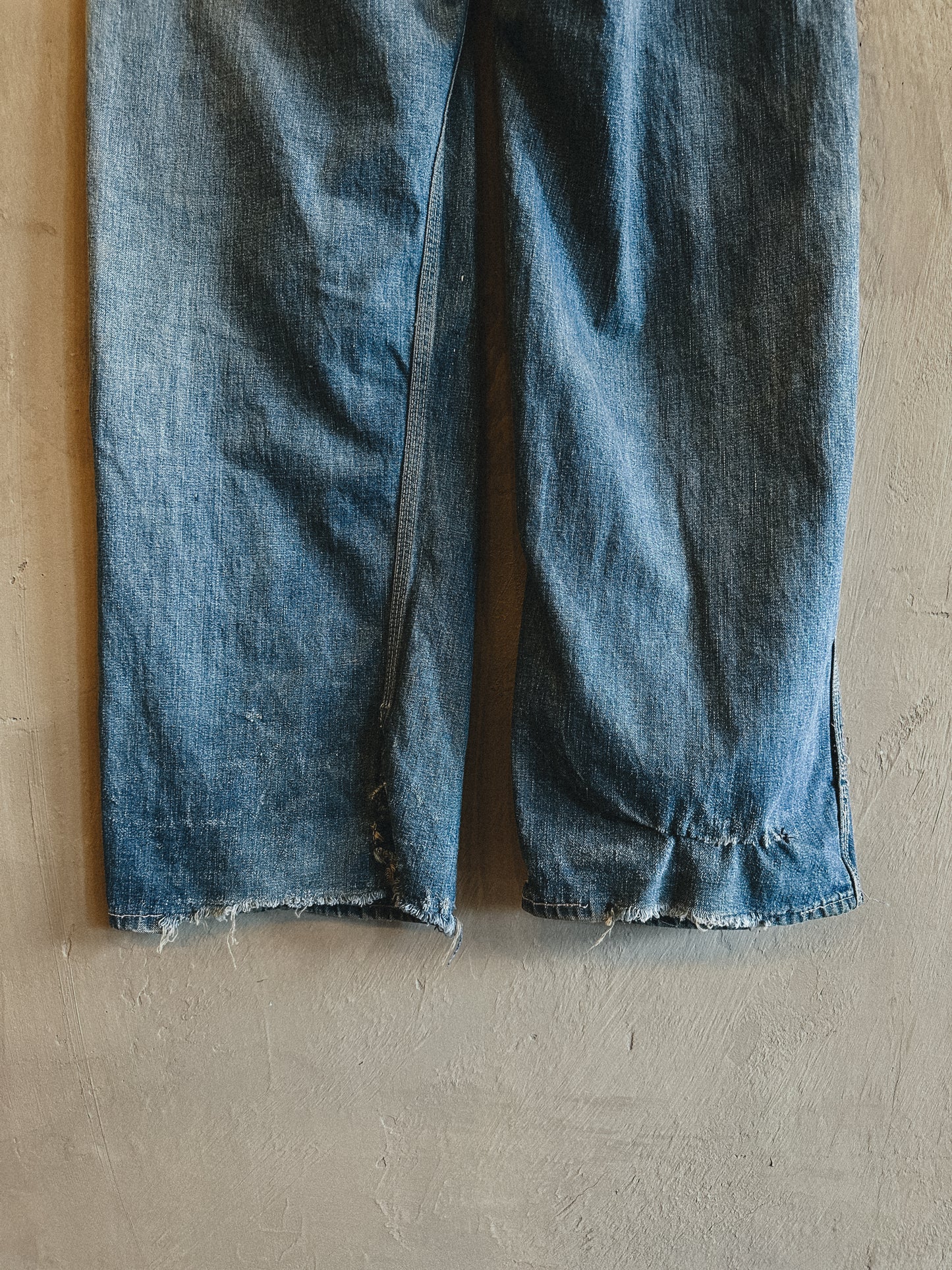 1950’s Anvil Patchwork Denim Work Pants Size 31