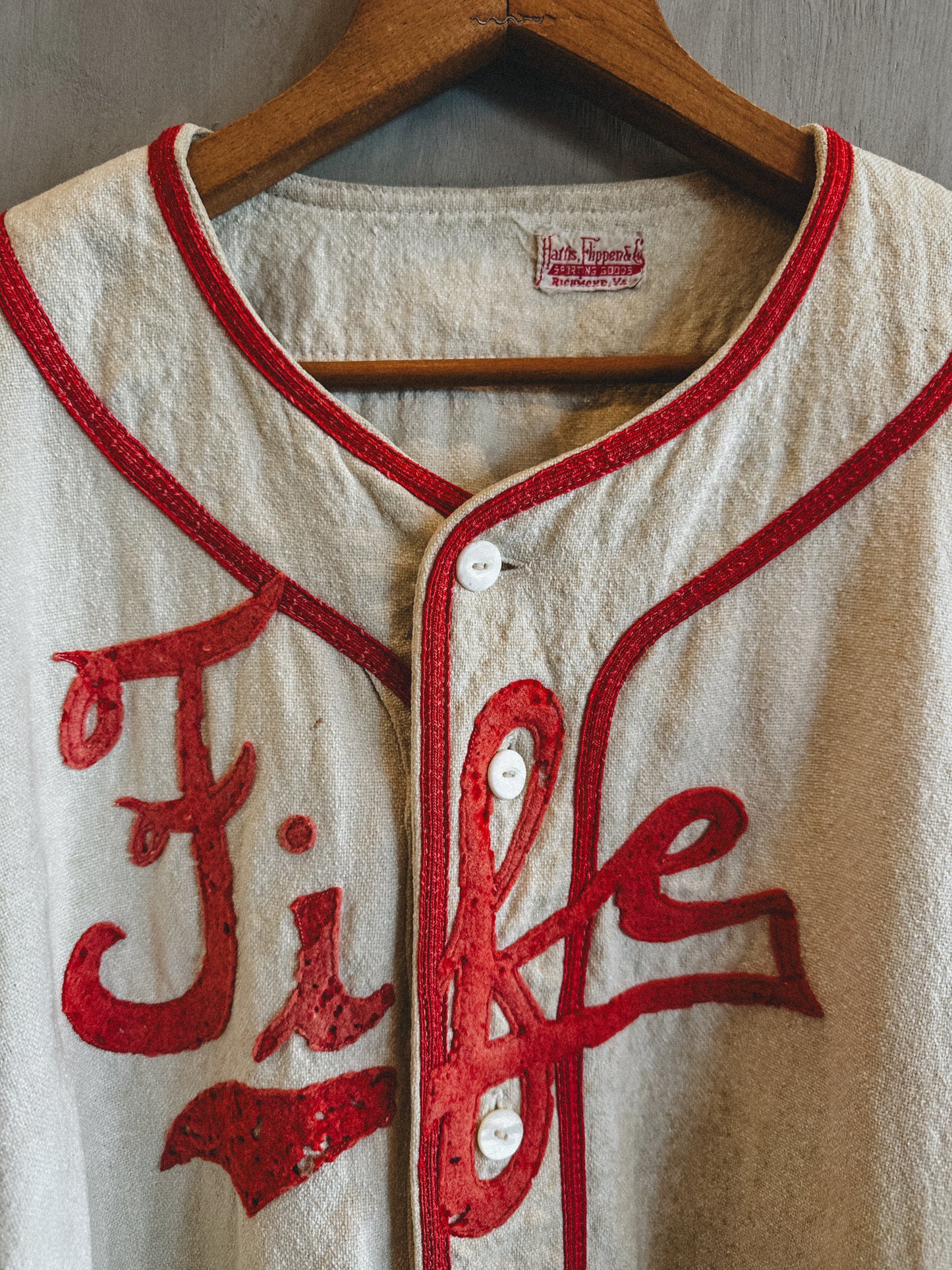 1910’s-1920’s Fork Union Motor Amoco Baseball Jersey