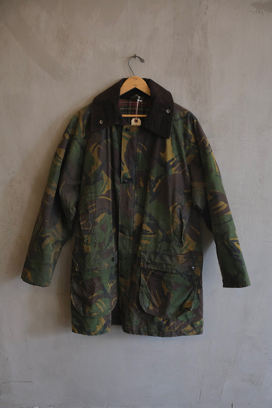Hoggs Of Fife Waxed Cotton Camo Field Jacket