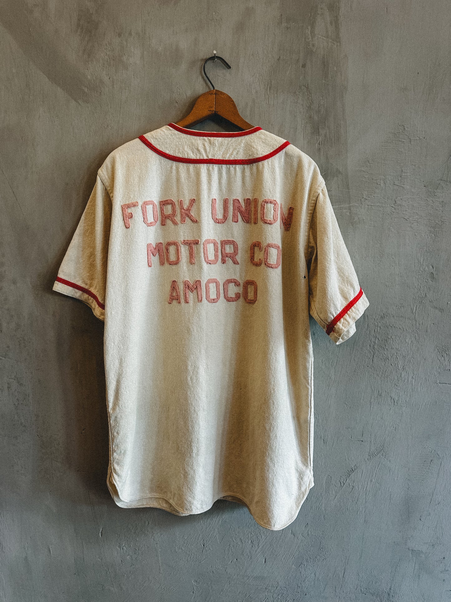 1910’s-1920’s Fork Union Motor Amoco Baseball Jersey